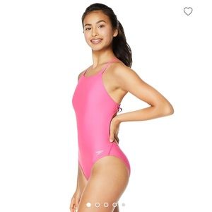 SPEEDO Pink glo tie onesie
